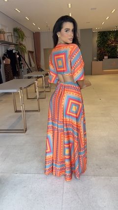 Vestido Romana Laranja Colors - comprar online