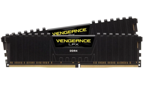 MEMORIA DDR4 CORSAIR 16GB (2X8GB) 3200 MHZ LPX BLACK (0454) IN