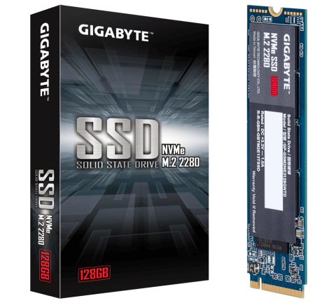 DISCO SSD M.2 GIGABYTE 128GB PCIE 3.0 X4 NVME FORM 2280 (6866) IN