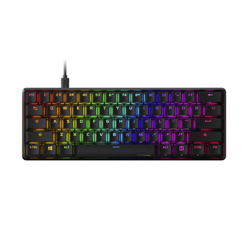 TECLADO HYPERX ALLOY ORIGINS 60 SWITCH AQUA US (1311) IN