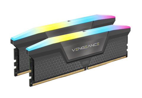 MEMORIA DDR5 CORSAIR 32GB (2X16GB) 5600 MHZ VENGEANCE RGB AMD EXPO (0091) IN