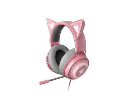 AURICULAR RAZER KRAKEN KITTY CHROMA USB QUARTZ (8129) IN