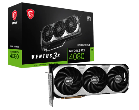 VGA MSI GEFORCE RTX 4080 VENTUS 3X OC 16G (6352) IN