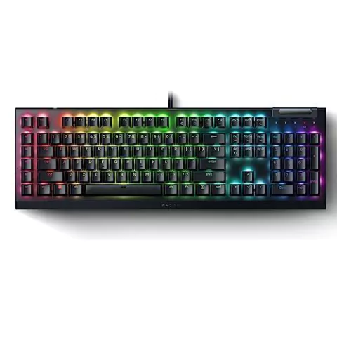 TECLADO RAZER BLACKWIDOW V4 X MECHANICAL SWITCH YELLOW ENGLISH LAYOUT (2875) IN