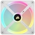 Fan Cooler Corsair iCUE LINK QX140 RGB 140mm Magnetic RGB Single Fan White (7992) IN - comprar online