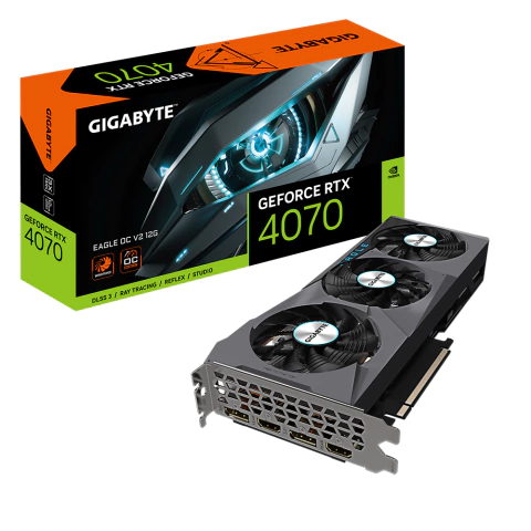 VGA GIGABYTE GEFORCE RTX 4070 EAGLE OC V2 12G IN