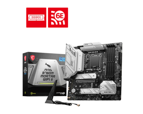 MOTHER MSI MAG B760M MORTAR WIFI II DDR5 1700 (12VA/13VA/14VA GEN) IN