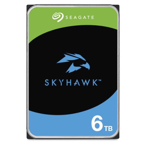 HD SEAGATE INTERNO 6TB SATA III SKYHAWK SURVEILLANCE 256MB 5400 RPM IN