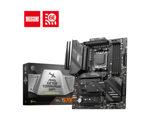 MOTHER MSI MAG X670E TOMAHAWK WIFI DDR5 AM5 (SERIE 7000/8000) IN