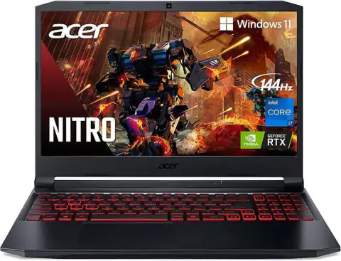 NOTEBOOK GAMER ACER NITRO 5 AN515-57-70DS CORE I7-11800H, 16GB RAM, 512GB SSD, RTX 3060 6GB, 15.6″ FHD, WINDOWS 11