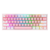 Teclado Redragon K616-RGB Fizz Pro Pink/White en internet