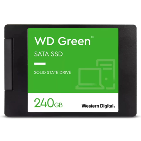 SSD 240GB WESTERN DIGITAL GREEN 2.5 SATA 545MB/S AR