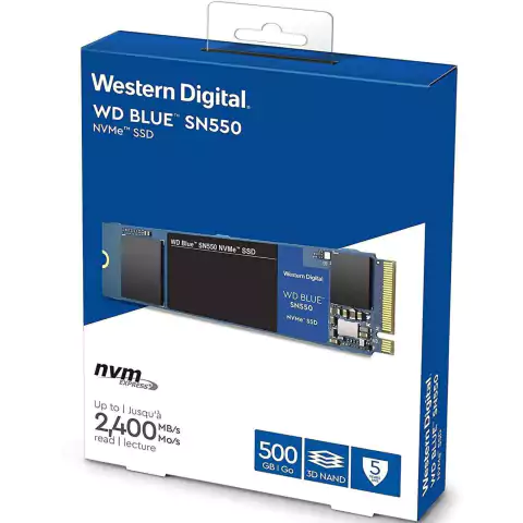 SSD M.2 NVME 500GB WESTERN DIGITAL BLUE SN 570 AR