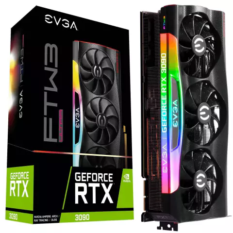 VGA 24GB RTX 3090 EVGA FTW3 ULTRA ICX3 ARGB AR