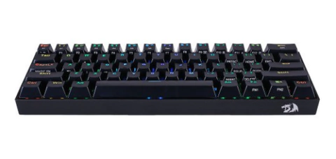 TECLADO MECANICO REDRAGON K530RGB DRACONIC PRO BLACK SWITCH BROWN