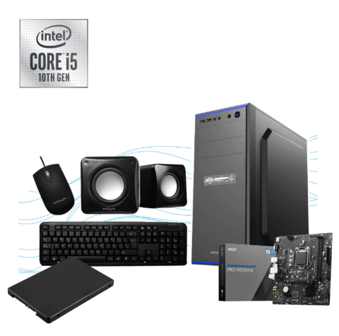 PC KELYX INTEL CORE I5-10400 16GB RAM SSD 480GB (MSI) MX IN