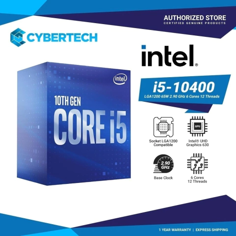CPU INTEL CORE I5-10400 COMETLAKE S1200 BOX (L) AR