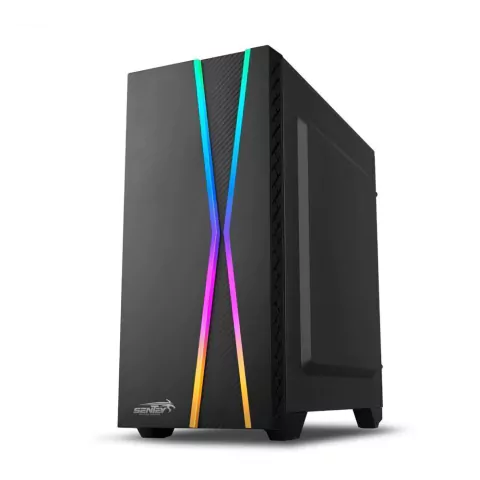 GABINETE GAMER SENTEY X10 RGB MATX ACRILICO