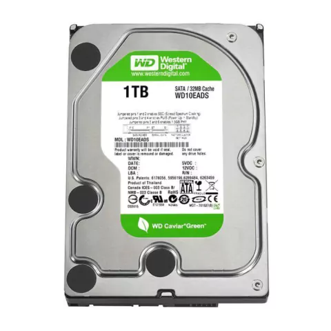 SSD 1TB WESTERN DIGITAL GREEN 2.5 SATA 545MB/S AR