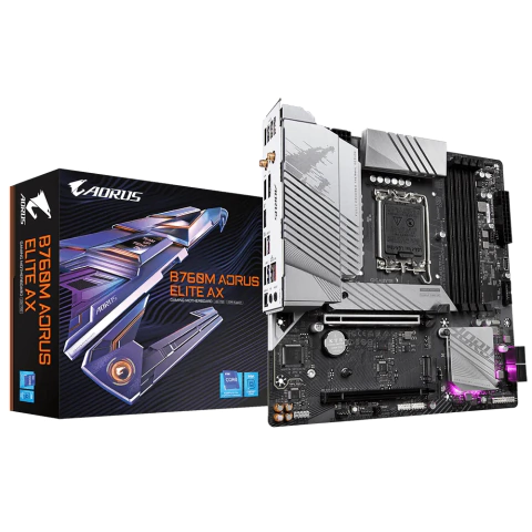 MB GIGABYTE S1700 B760M AORUS ELITE AX BOX M-ATX AR