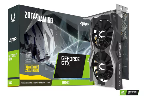 ZOTAC GAMING GEFORCE GTX 1650 OC 4GB GDDR6 128-BIT GAMING GRAPHICS CARD, SUPER COMPACT MX23