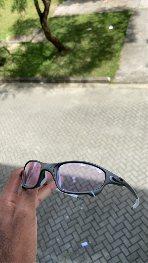 Óculos de Sol Juliet X-Metal Lentes Verde G26 Polarizadas + Sideblind
