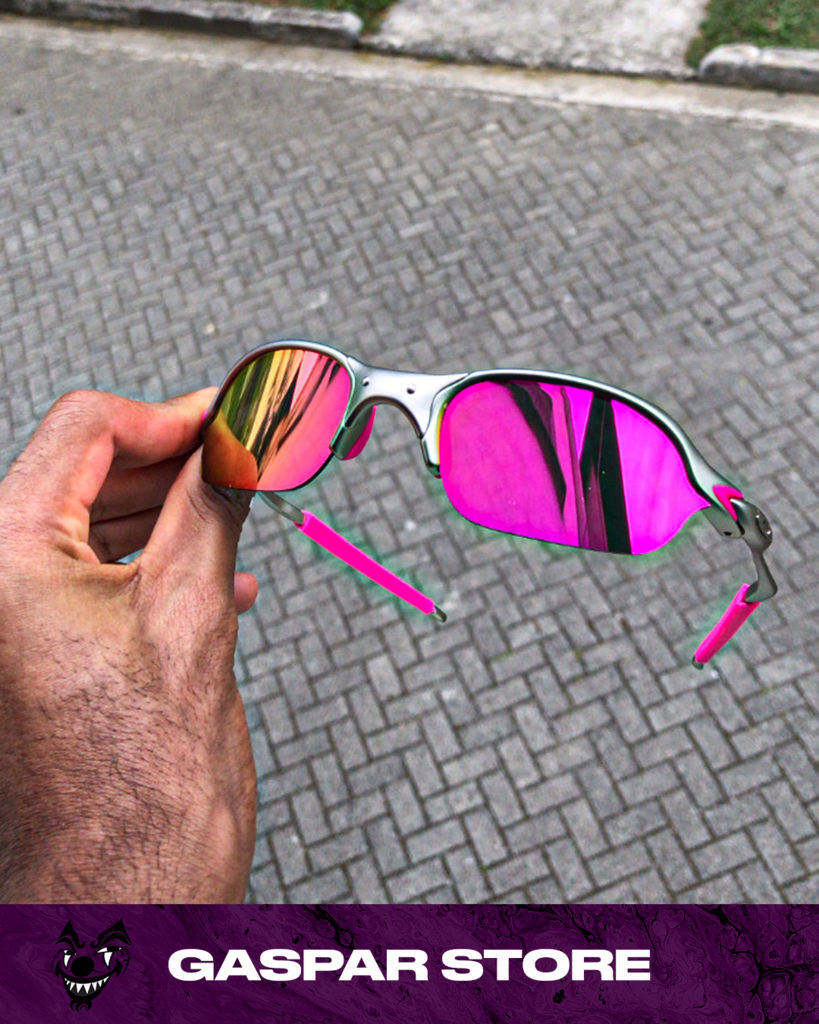 Óculos de Sol Oakley Juliet Lupa Rosa - Oops Store