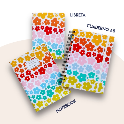 Combo MONACO (Cuaderno Anillado + Notebook + Libreta)