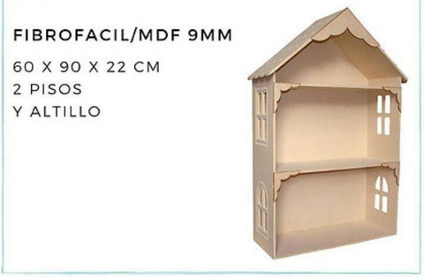 Precio casitas de muñecas en fibrofacil sales