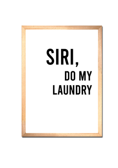 Siri, do my laundry