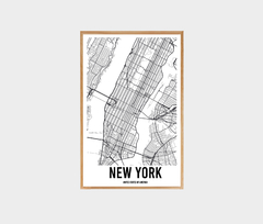 Mapa New York