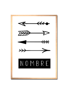 Flechas con nombre