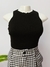 TOP TRICOT PRETO - M