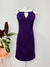 VESTIDO ROXO VINTAGE - P