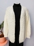 CARDIGAN TRICOT BRANCO - M