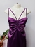 VESTIDO ACETINADO ROXO - P na internet