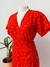 VESTIDO VERMELHO POÁ - P - comprar online