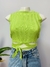 CROPPED VERDE TRICOT - M