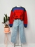 TRICOT VINTAGE CAVALOS - P - loja online