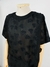 CAMISA PRETA FLORES - G - comprar online