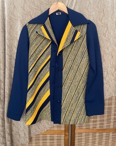 Jaqueta vintage estampada