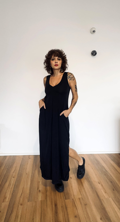 Vestido Morena preto - Moeê Atelier