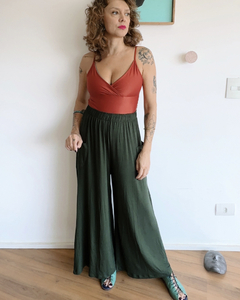 Pantalona Jade esmeralda