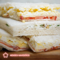 Sandwichs de miga comunes x 6 unidades