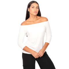 Blusa ombro a ombro em malha Fluity II CO2 Control