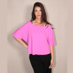 Blusa Ombro á ombro em malha Dry Fit PINK - RP Collection