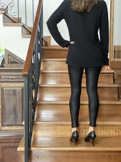 Calça legging cirrê preta na internet
