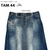 Saia longa Jeans Upcycling - comprar online