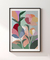 Quadro Decorativo Colorful Garden 2 - Estilo Poster de Arte