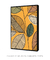 Quadro Decorativo Folhas Fundo Amarelo 1 - comprar online
